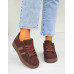 Czekoladowe Zamszowe Buty Sportowe Campes Choco Czekoladowe Zamszowe Buty Sportowe Campes Choco