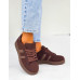 Czekoladowe Zamszowe Buty Sportowe Campes Choco Czekoladowe Zamszowe Buty Sportowe Campes Choco