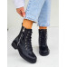 Botki Damskie Buty Zimowe Ocieplane Oficerki Frozzy Botki Damskie Buty Zimowe Ocieplane Oficerki Frozzy