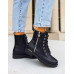 Botki Damskie Buty Zimowe Ocieplane Oficerki Frozzy Botki Damskie Buty Zimowe Ocieplane Oficerki Frozzy