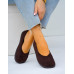 Czekoladowe Zamszowe Mokasyny Barefoot Ideal Czekoladowe Zamszowe Mokasyny Barefoot Ideal