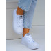 Białe Trampki Buty Sportowe Gruba Podeszwa Lee Cooper