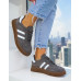 Szare Zamszowe Buty Sportowe Camp City