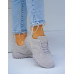 Szare Buty Sportowe Na Grubej Podeszwie Fit Szare Buty Sportowe Na Grubej Podeszwie Fit