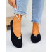 Mięciutkie Baleriny Barefoot Czarne z Złotą Ozdobą Mięciutkie Baleriny Barefoot Czarne z Złotą Ozdobą