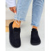 Buty Sportowe Barefoot Sznurowane Czarne Siwiecki Buty Sportowe Barefoot Sznurowane Czarne Siwiecki