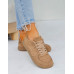 Buty Sportowe Barefoot Sznurowane Beżowe Siwiecki Buty Sportowe Barefoot Sznurowane Beżowe Siwiecki