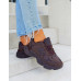 Czekoladowe Sneakersy Buty Sportowe Na Platformie New B 9060 Czekoladowe Sneakersy Buty Sportowe Na Platformie New B 9060