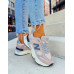 Różowe Sneakersy Buty Sportowe Na Platformie New B 9060 Różowe Sneakersy Buty Sportowe Na Platformie New B 9060