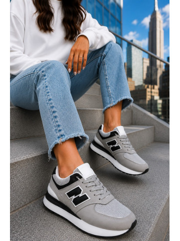 Ciemno-Szare Buty Sportowe Damskie New Blanced She Ciemno-Szare Buty Sportowe Damskie New Blanced She