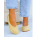 Mięciutkie Wygodne Baleriny Barefoot Żółte Mięciutkie Wygodne Baleriny Barefoot Żółte