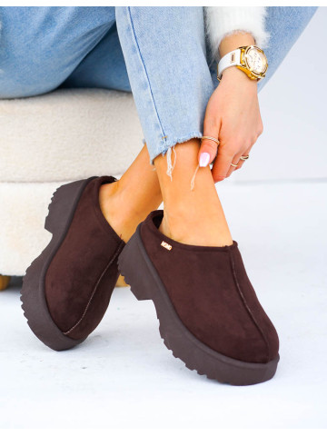 Czekoladowe Śniegowce Na Platformie Chocolate Ugs Czekoladowe Śniegowce Na Platformie Chocolate Ugs