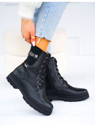 Botki Damskie Zimowe Ocieplane Oficerki Skóra Swiss Military Botki Damskie Zimowe Ocieplane Oficerki Skóra Swiss Military