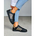 Czarne Buty Sportowe Ze Skóry Adies Gold
