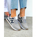 Szare Buty Sportowe Damskie New Lances