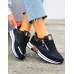 Czarne Buty Sportowe Sneakersy Compre