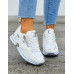 Białe Buty Sportowe Sneakersy Compre