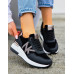 Czarne Buty Sportowe Sneakersy Michell Cores