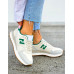 Beżowo-Zielone Buty Sportowe Damskie New Blanced NN