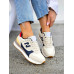 Beżowo-Granatowe Buty Sportowe Damskie New Blanced NN