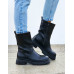 Zimowe Ocieplane Botki Damskie Na Platformie Z Suwakiem Mex Zimowe Ocieplane Botki Damskie Na Platformie Z Suwakiem Mex