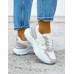 Białe Sneakersy Na Platformie New Blances