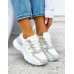 Białe Sneakersy Na Platformie New Blances