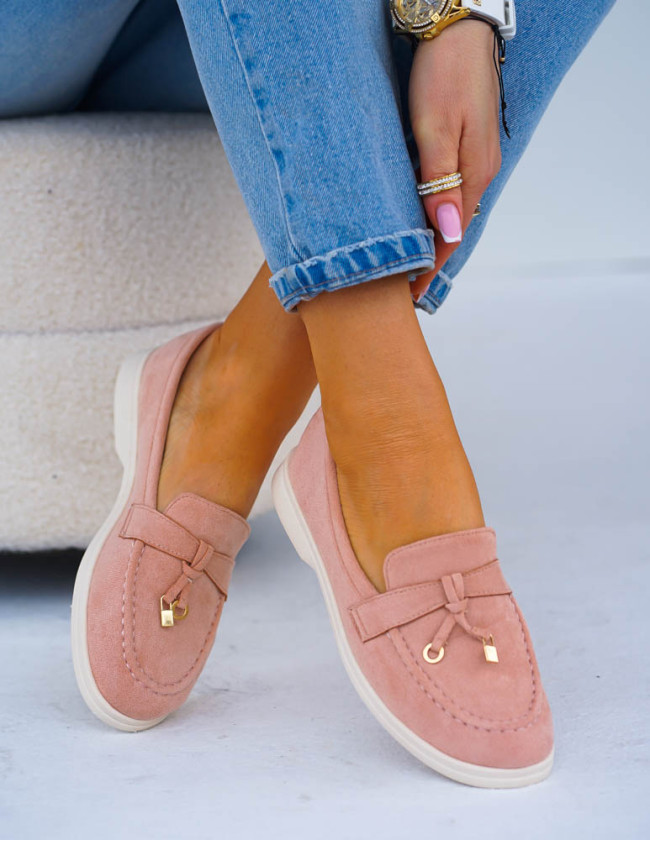 Baleriny Mokasyny Na Płaskiej Podeszwie Hariet Rose