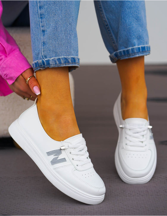 Sportowe Balernki Półbuty Damskie Trampki Teams