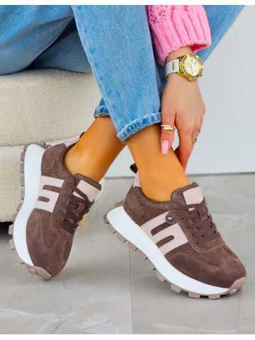 Premium Eleganckie Skórzane Sportowe Półbuty Trampki Americano Premium Eleganckie Skórzane Sportowe Półbuty Trampki Americano