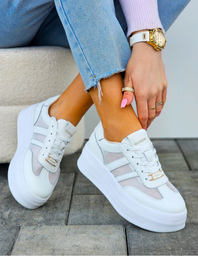 Premium Eleganckie Skórzane Sportowe Półbuty Trampki Mexen Premium Eleganckie Skórzane Sportowe Półbuty Trampki Mexen