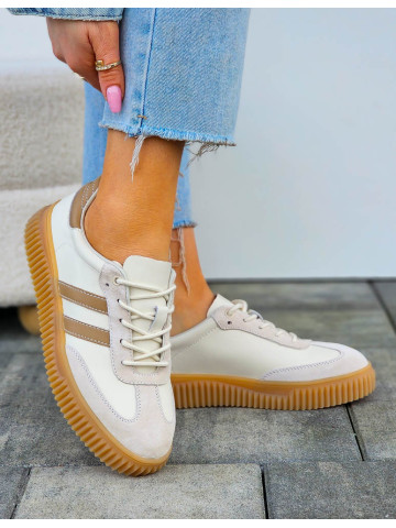 Premium Eleganckie Skórzane Sportowe Półbuty Trampki Samber