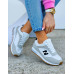 Białe Buty Sportowe Damskie Niu Bee Street Białe Buty Sportowe Damskie Niu Bee Street