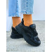 Czarne Buty Sportowe Na Platformie Skachars Run