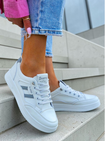 Sportowe Balernki Półbuty Damskie Trampki Walk