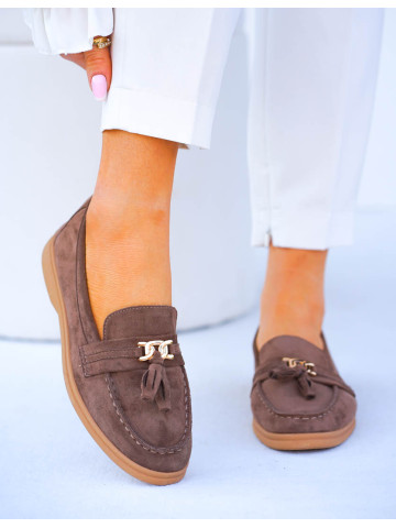 Baleriny Mokasyny Ma Płaskiej Podeszwie Ares Baleriny Mokasyny Ma Płaskiej Podeszwie Ares