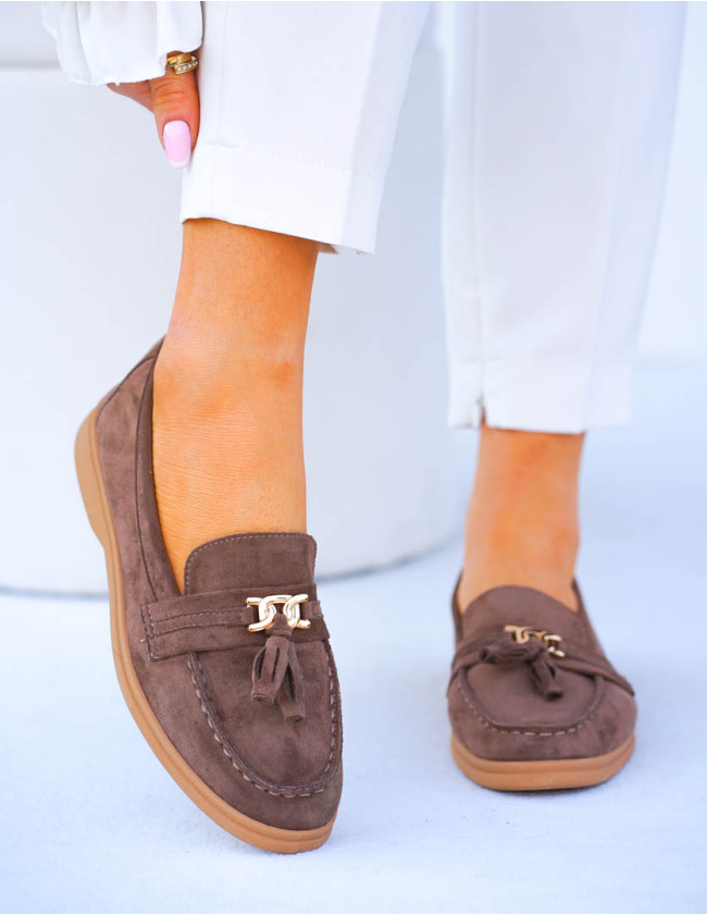 Baleriny Mokasyny Ma Płaskiej Podeszwie Ares Baleriny Mokasyny Ma Płaskiej Podeszwie Ares