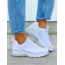 Białe Sneakersy Buty Sportowe New Blances