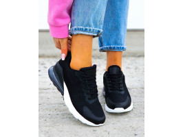 Czarno-Białe Sneakersy Buty Sportowe New Blances