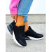 Czarno-Białe Sneakersy Buty Sportowe New Blances