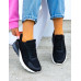 Czarno-Białe Sneakersy Buty Sportowe New Blances