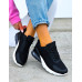 Czarno-Białe Sneakersy Buty Sportowe New Blances