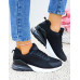 Czarno-Białe Sneakersy Buty Sportowe New Blanced