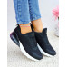 Czarno-Białe Sneakersy Buty Sportowe New Blanced