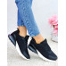 Czarno-Białe Sneakersy Buty Sportowe New Blanced