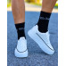 Białe Skórzane Buty Sportowe Na Platformie Fashion
