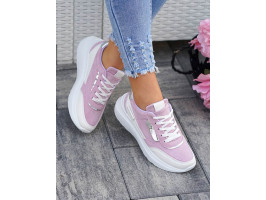 Klasyczne  Buty Sportowe Damskie Sneakersy Lila
