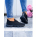 Lekkie Czarne Buty Sportowe Wciągane Fit