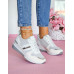 Białe Błyszczące Buty Sportowe Sneakersy Havana