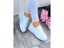 Buty Sportowe Damskie Trampki Sneakersy Blue
